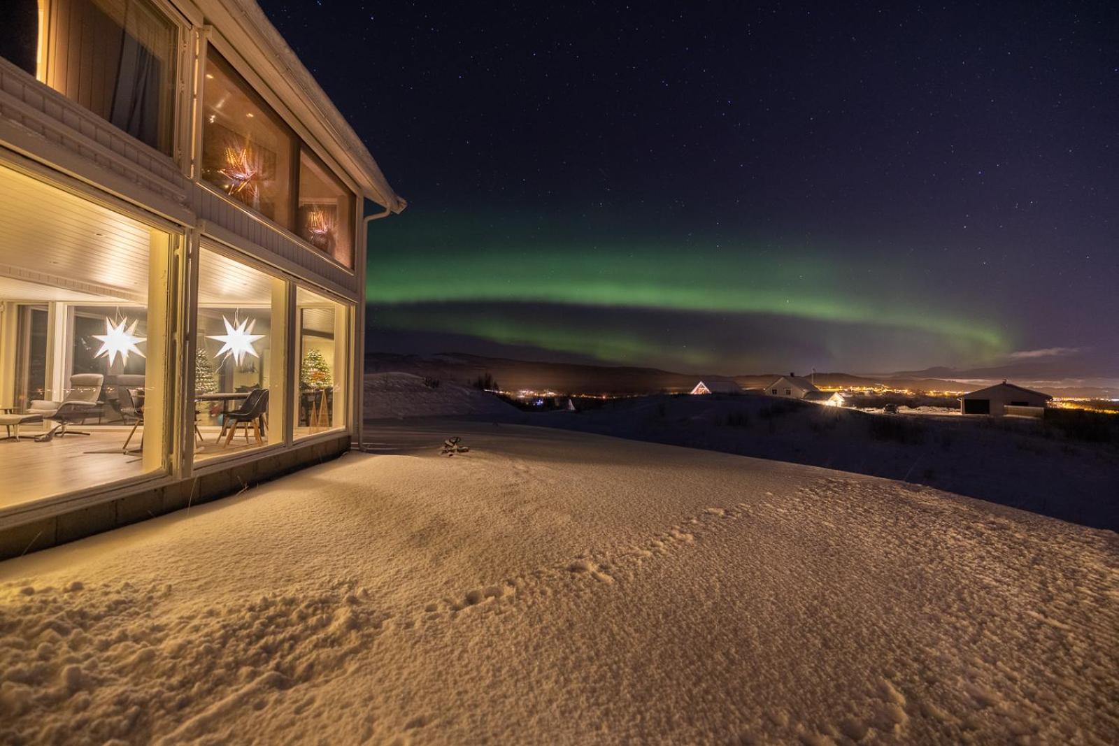 Aurora Borealis Observatory Silsand Екстериор снимка